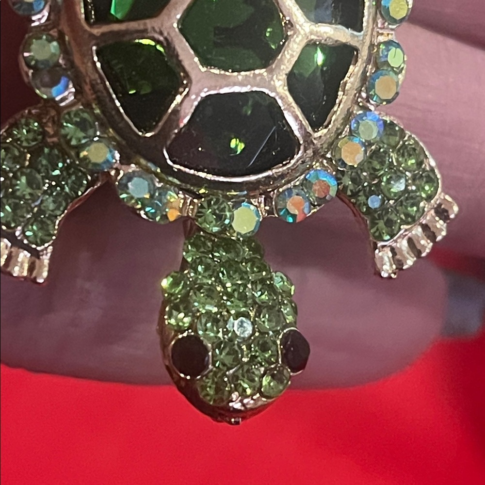 Turtle Brooch And Scraf Bundle - Picture 15 of 17